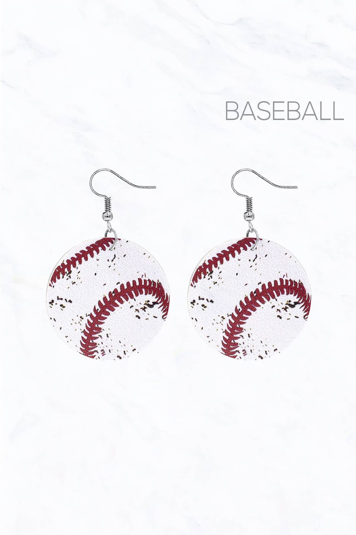 Dirty Softball/Baseball Earrings
