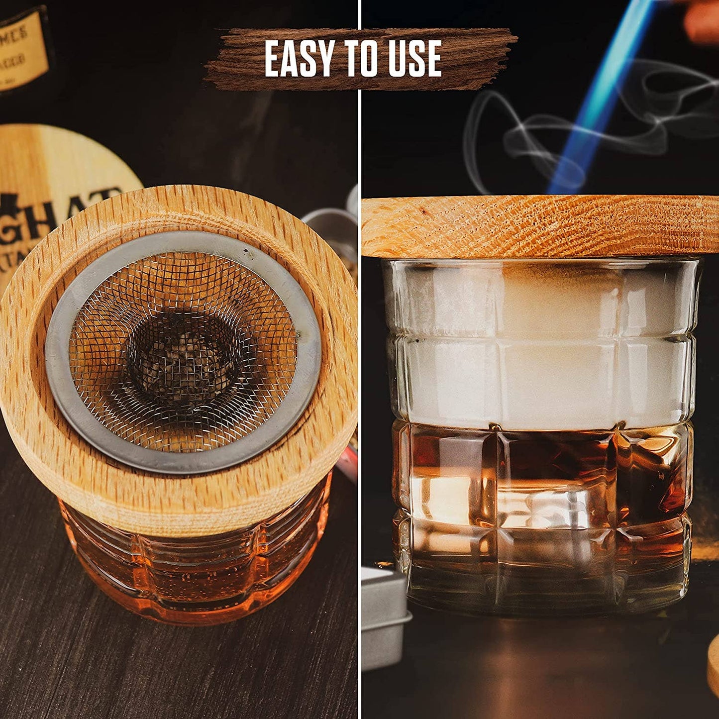 Foghat Cocktail Smoker™ Easy to Use