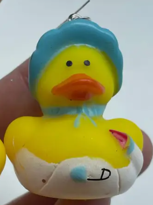 Baby Rubber Duck Earrings boy