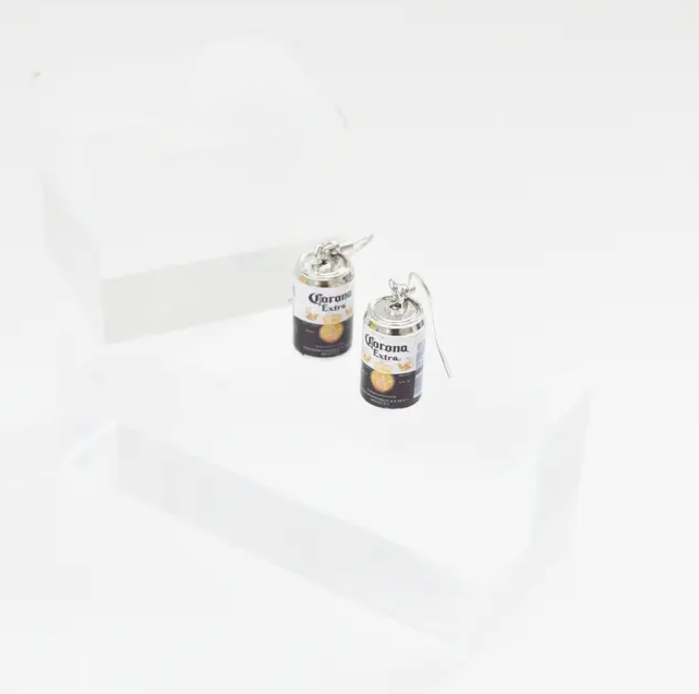 Corona Can Earrings