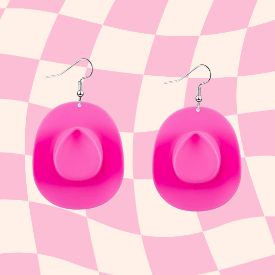 Cowboy Hat Earrings