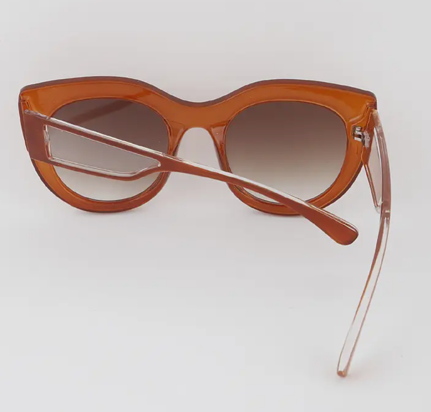Rounded Cateye Sunglasses