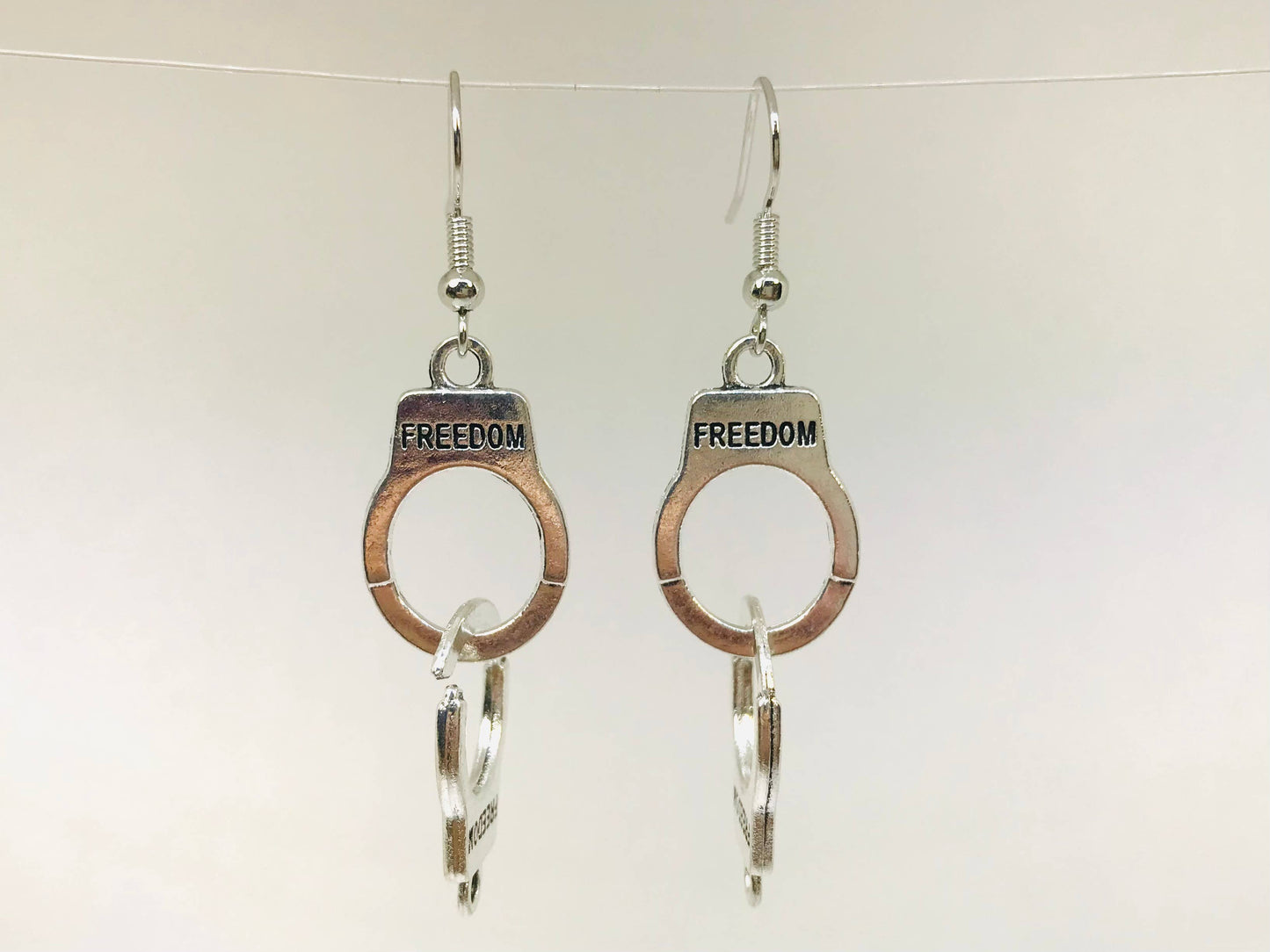 Handcuffs Earrings