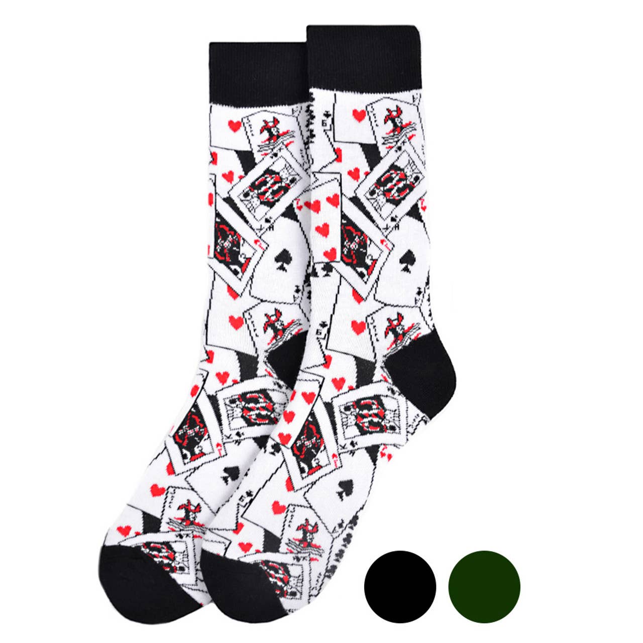 Playing Card Socks