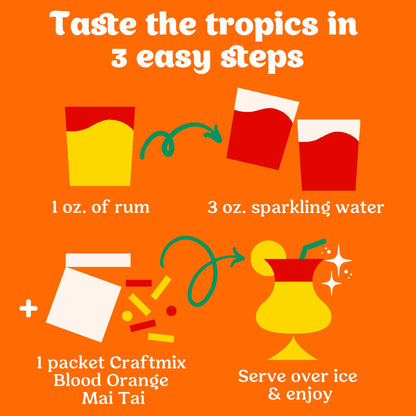 Blood Orange Mai Tai Cocktail Mixers Directions