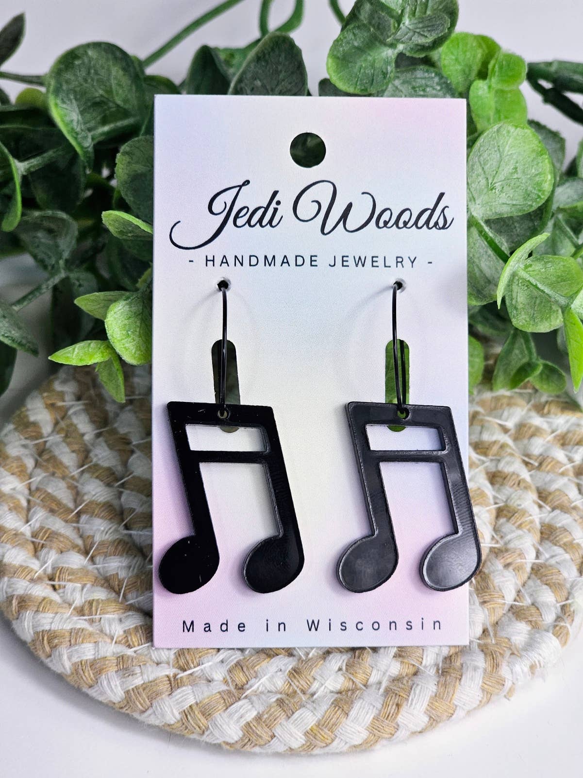 Music Sixteenth Note Earrings