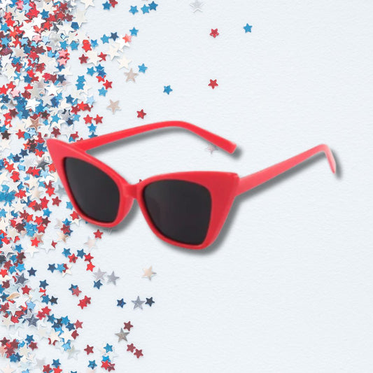 Red Atomic Sunglasses