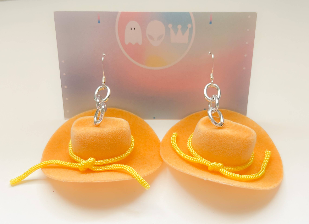 Cowboy Hat Earrings