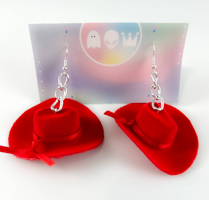 Cowboy Hat Earrings