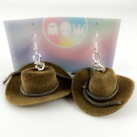Cowboy Hat Earrings